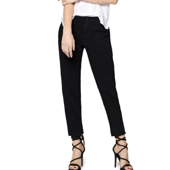 Anthropologie Denim - SANCTUARY Anthropologie Raw Hem Pants Black